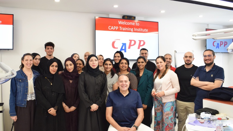Dr Fadi Khuffash leads fully booked composite restoration course at the CAPP Training Institute